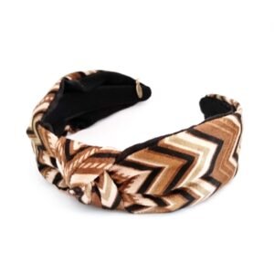 Hårbøyle knute missoni look