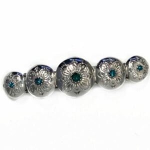 Emma bunadshårspenne med stener stor