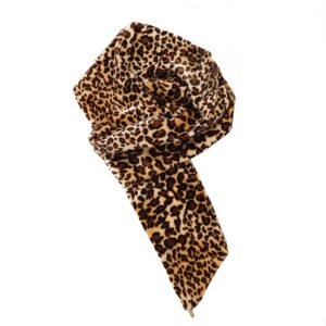 Hårbånd wire velur leopard