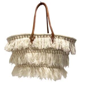 Håndlagd kurv fra Marrakech