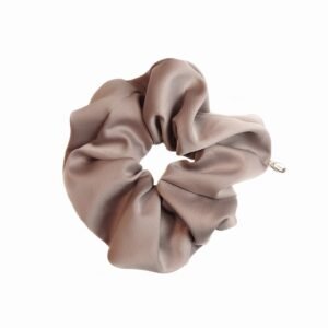 Hårstrikk scrunchies glatt silke look