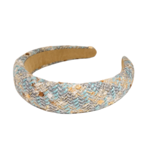 Hårbøyle boucle polstret